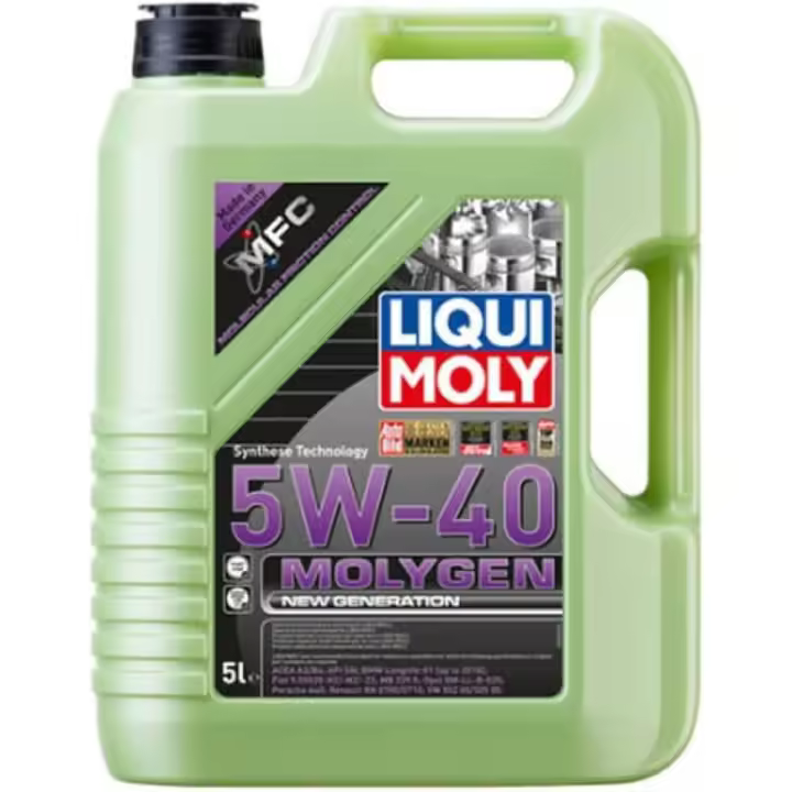 Liqui Moly Molygen New Generation 5W-40, 5 L, Aceite de motor para coches, 8536 - 1