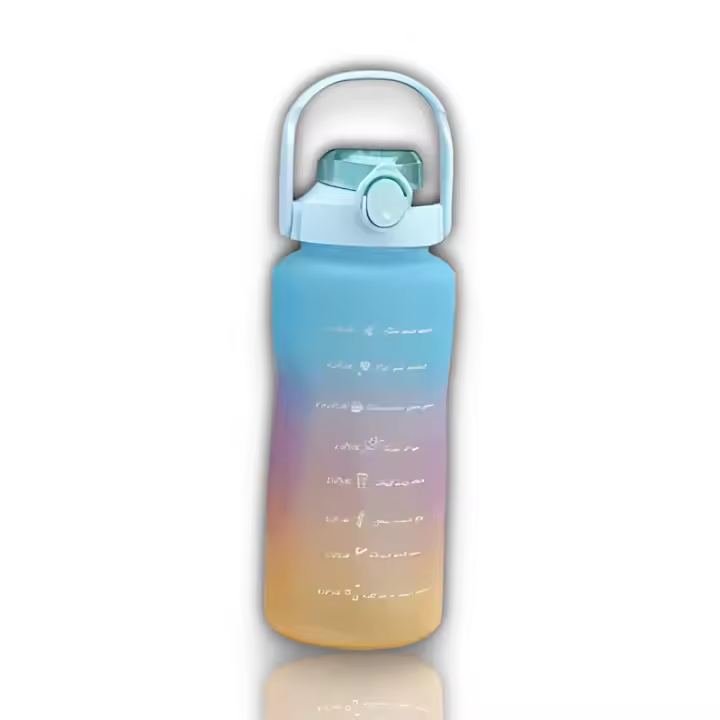 Botella de Agua Plastico de Colores de 2 litros - 1