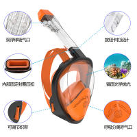 Máscara de buceo 2025 nueva, completamente seca y antivaho, para adultos y niños. - details 1
