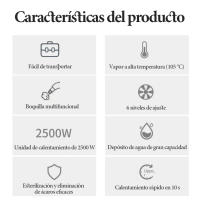 Limpiador a vapor de 2500 W, 220 V, hidrolavadora de alta temperatura, aire acondicionado, cocina, hogar, coche - details 3
