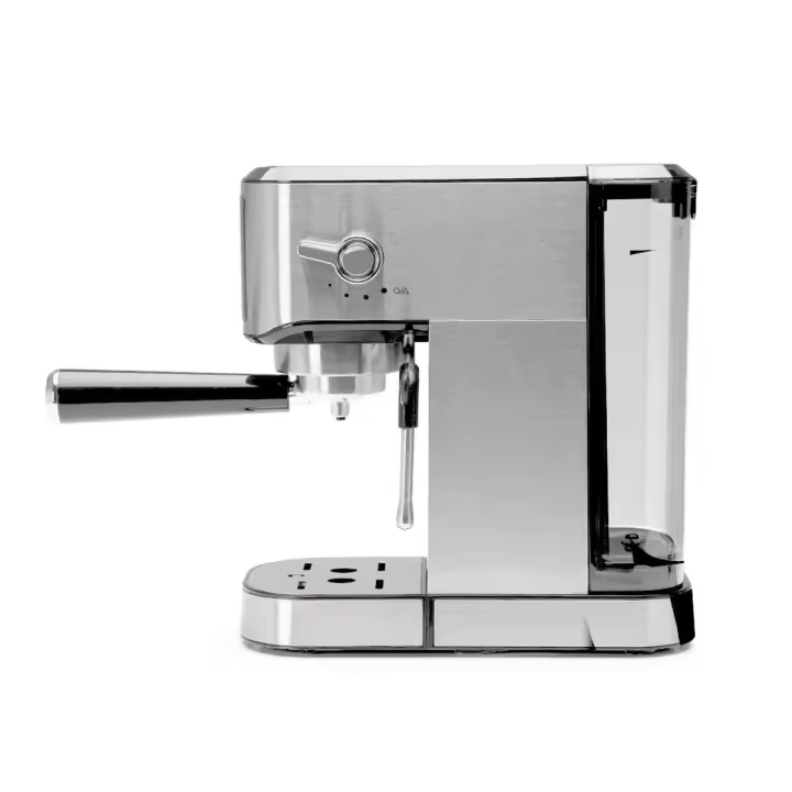 Orbegozo - Cafetera espresso EX 7000 de acero inoxidable con 20 bares, panel táctil y depósito de 1 L para café molido o monodosis - 1
