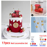 Topper De Pastel De Tren Marrón Con Animales Para Niños Decoración De Cumpleaños Bebé Fiesta De Aniversario Con Giraffa Oso Elefante Mono - details 34