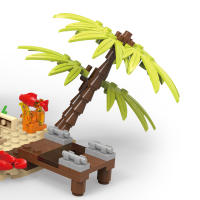 Kit De Construcción De Barco Pirata MOC Bloques De Construcción Creativos Regalos Para Adolescentes Y Adultos 578 Piezas - details 4