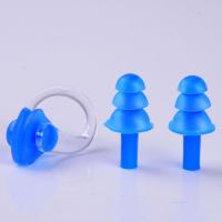 Juego De Clips Para La Nariz Y Auriculares De Natación En Silicona Triple Capa Impermeable Antideslizante Y Antiobstrucción Para Adultos - details 13