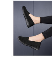 Zapatillas De Caminar Para Mujer Transpirables Y Ligeros Con Suela Suave Zapatos Deportivos De Malla Casual Sin Cierre - details 13