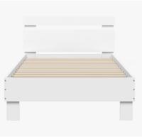 Estructura de cama sin colchón madera maciza de pino 100x190 cm - details 1