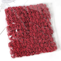 144Pcs Mini Rosas Artificiales 7.5cm Esponja Flores Falsas Para Decoración De Boda Decoración De Hogar Regalos DIY Accesorios - details 17