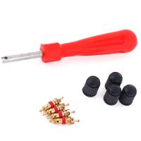Kit De Herramientas Para Ruedas De Coche 9PCS Llave De Válvula De Neumático Con Correas Y Cubiertas Herramienta De Reparación De Neumáticos - details 3