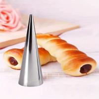 Molde Para Crema De Hornear De Acero Inoxidable No Adhiere 6pcs Perfecto Para Pastelillos Croissants Y Más - details 4