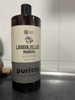 Lavavajillas a Mano Concentrado Natural Puritte con Aroma de Manzana Cítrica (1 Litro) - Limpiador de vajilla ecológico y efectivo - details 0