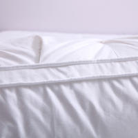 Almohada De Pluma De Ganso 95% Para Hotel 5 Estrellas Y Hogar Cubierta De Algodón Puro 3D Pan De Dormir Para Adultos 48*74cm - details 6