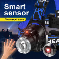 Lámpara Frontal Super Potente 9900LM Con Sensor IR 800W LED Luz De Mano Recargable 3500 Metro Para Pesca Y Camping - details 20