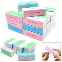Set De Bloques De Lijado Para Uñas 1/3/5 Piezas 4 Maneras Brillante Pulidor De Uñas Manicura Y Lijado Colorido - details 0
