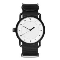Reloj De Pulsera Analógico De Cuarzo Para Parejas Moda Nylon Correa Redonda Casual Sin Resistencia Al Agua Material De Aluminio - details 10