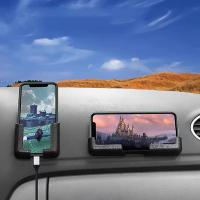 Soporte Multifuncional Para Teléfono Móvil En Coche Soporte De Pared Y Gancho Auto Adhesivo Universal Para Todos Los Teléfonos Móviles - details 1