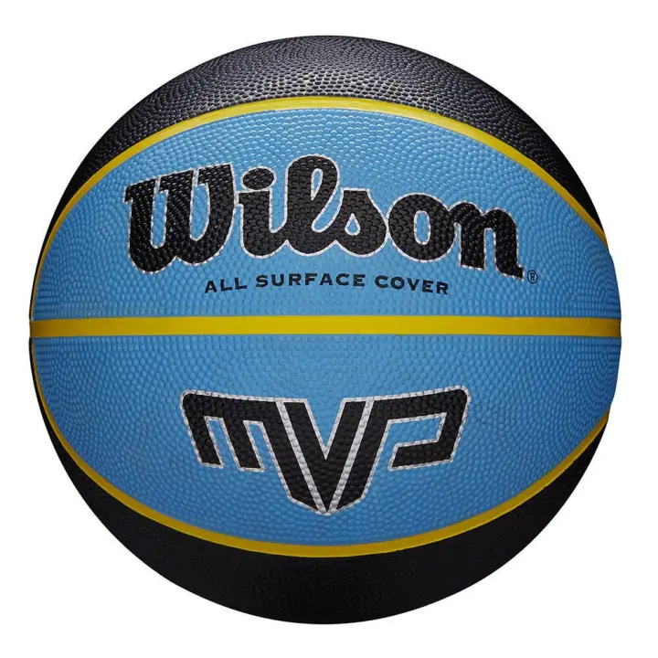 Balón de Baloncesto Wilson MVP Azul Talla 7 - Alta Calidad - 1