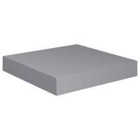 vidaXL Estante flotante de pared MDF 23x23,5x3,8 cm Blanco brillante, negro brillante, gris brillante Mueble Almacenaje Estantería para Oficina, Estudio, Dormitorio Estantería/Librería/ mueble de Almacenamiento - details 3