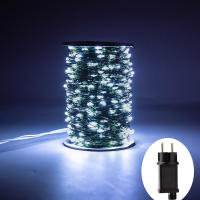 Guirnalda De Luces LED Verdes Para Arbol De Navidad Decoración De Hogar Y Exterior Impermeable Mini LED Para Fiesta Y Boda - details 1