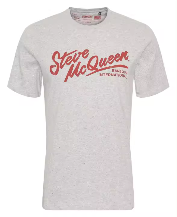 Barbour International Strike T-Shirt Grey Marl - 1