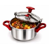 Olla MR a Presión EXPRESS   de Acero Inoxidable INOX de Alta Calidad – Segura y Duradera para Cocina Diaria, Compatible con Vitrocerámica y Gas Butano - details 2