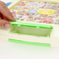 COLORBABY - Set 3 juegos de mesa, bingo electrónico, parchís, el juego de la oca, Set completo con tableros y fichas, para más de 2 jugadores, juegos reunidos de mesa, juegos de mesa, niños 5 años y toda la familia - details 7