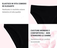 6 Braga Mujer High Belt/Baja Belt/Midi en Algodón Bielástico LIABEL - details 4