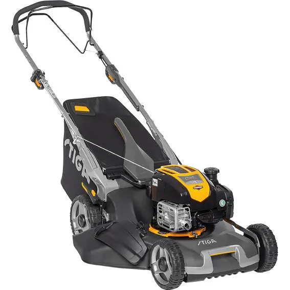 Cortacésped Gasolina Stiga Twinclip 55SQB con Motor B&S675 y 53 Cm de Ancho de Corte - Doble Cuchilla - 1