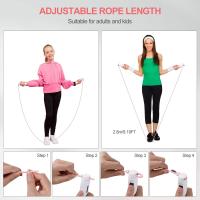Cuerda de Saltarde Conteo de Pérdida de Peso Deportiva para Niños/Adultos, con Pelota de Peso Cuerda de Saltar de Doble Propósito, Cuerda de Saltar de Contador Electrónico, Cuerda de Saltarde Conteo de Pérdida de Peso Deportiva para Niños/Adultos - details 2