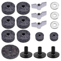 Kit De Batería 18 Piezas Con Cymbal Felt Pads Protección Y Prácticas Piezas De Percusión Accesorios De Repuesto - details 0