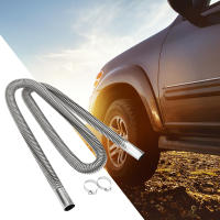 Pipeta De Escape De Acero Inoxidable Para Calentadores De Aire Y Generadores De Combustible Diesel Longitud 200cm Con Dos Clip Para Calefacción De Coches - details 9