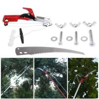 Tijeras De Extensión Para Ramas Altas Herramienta De Podar Árboles Para Frutas Corte De Ramas Hasta 3cm Con Cepillo Antideslizante - details 1