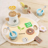 Juego De Té De Madera Para Niños Set De Cocina Pretendida Con Tetera Y Taza Para Juego De Casa Regalo Para Niños Y Niñas Edad 3-6 - details 7