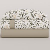 Juego de sábanas pirineo invierno 120 g – Cilene Beige bajera 30 cm + largo 200 cm – camas 90 | 105 | 135 | 150 y 180 cm| Mercatienda.es - details 0