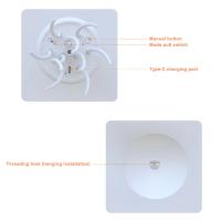 Lámpara De Noche Jirafa LED RGB Gradiente Con Control De Voz Y Carga Por Tipo-C Luz De Jirafa Animada Para El Hogar - details 8