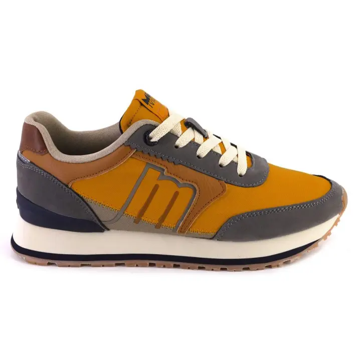 MUSTANG 84489 Zapatillas casual de hombre mostaza 524 - 1
