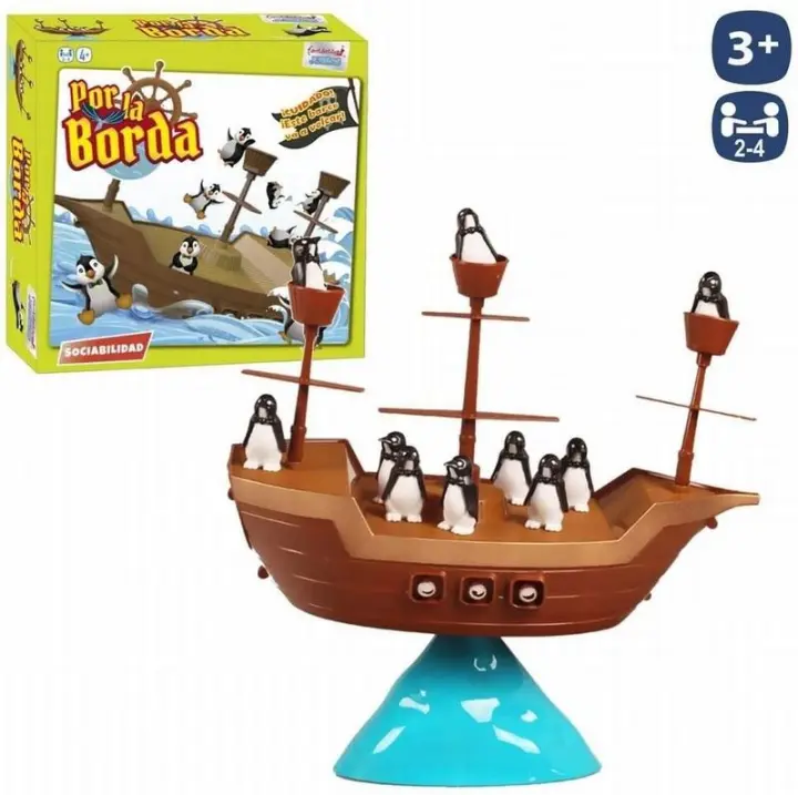 Molto Juego de Barco Pirata con Pingüinos - Divertido y Educativo - 1