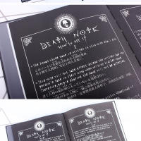Cuaderno Y Pluma De Pluma De Pluma De Anime Death Note Juego De Cuaderno De Cuero Y Pluma De Pluma Para Arte De Animación Y Escritura - details 7