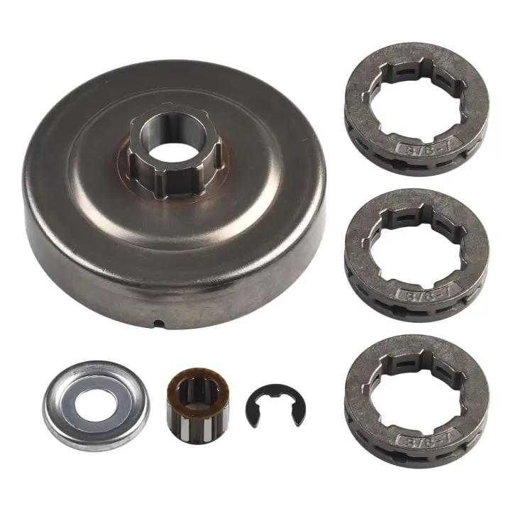Kit De Engranaje Y Eje Para Arraigado 3/8 Punto 7T Para Motosierra Stihl 034 036 039 M 90 MS310 MS360 B38 Con Engranaje Dientes Eje Y Washer - 1