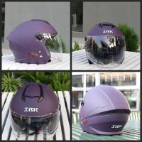 Casco De Motocicleta Eléctrica Universal Para Tres Cuartos Uso En Todas Las Estaciones Para Hombres Y Mujeres Estilo Mitad De Cabeza Material ABS Peso 900g - details 4