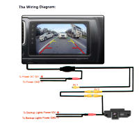 Cámara De Visión Trasera Para Coche Ford Focus 2 Sedán 2005-2011 C-Max Ángulo Amplio De 170° Impermeable Cámara De Aparcamiento - details 8