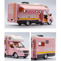 Modelo De Camión De Turismo 1/32 En Aleación De Metal Con Puertas Abiertas Llantas De Goma Sonido Y Luz Función Retroceso Juguete Para Niños - details 5