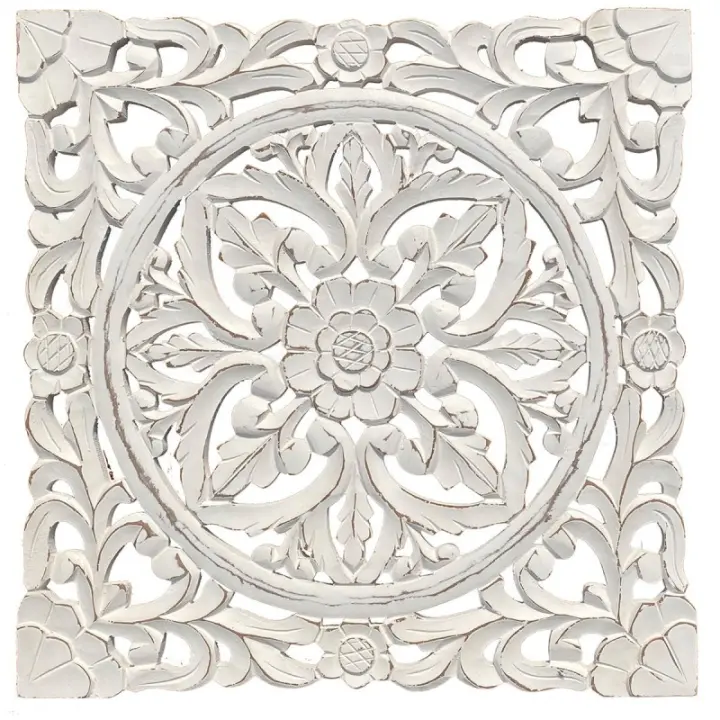 Signes Grimalt By SIGRIS Placa de madera Blanco de Madera 2*60*60cm 24054 - 1