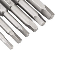 Juego De Puntas De Destornillador Cuadrado Magnético En Acero S2 Con Adaptador De Soporte Longitud 1/4in Herramienta De Precisión Para Batalla - details 1
