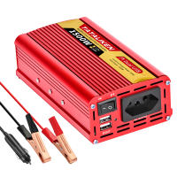 Inversor De Energía Portátil 600W/1500W/2000W/2500W DC 12V/24V a AC 110V/220V Enchufe Brasileño Para Coche Accesorios Automotrices - details 10
