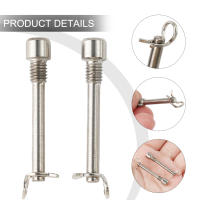 2Pcs Juego De Pastillas De Freno De Disco De Bicicleta Con Tornillo De Aleación De Titanio Para Calipero Accesorios De Ciclismo - details 4