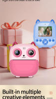 Cámara Digital Para Niños Con Impresión Inmediata Toy Cameras HD 1080P Regalo De Video Juguete Para Edad 6-12 Años Unisex - details 10
