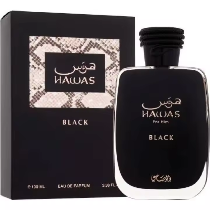Hawas Black for him Rasasi Perfume hombre - 100 ml - 1