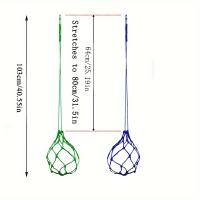 Bolsa De Entrenamiento Para Fútbol Portátil 1pc Durable De Nylon Fácil De Transportar Para Hombres Y Mujeres Sin Balón Incluido - details 4