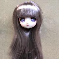 Muñeca De Juguete DIY Con Cabeza De Muñeca De Anime Larga Y Colorida Ojos Estelares Para Niñas Regalo De Vestir Muñeca De 1/6 - details 7