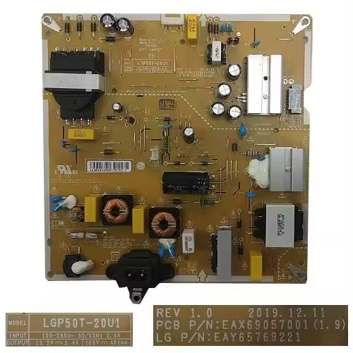 Fuente Alimentacion LG 50UN74003LB EAX69057001(1.9) 
EAY65769221 - 1